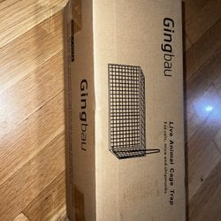 Brand Gingbau Live Chipmunk Trap Humane Mouse Rat Cage Trap for Indoors and Outdoors