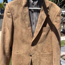 Men’s Suede Blazer