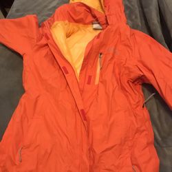 New Columbia Rain Jacket Worn 1 Time 