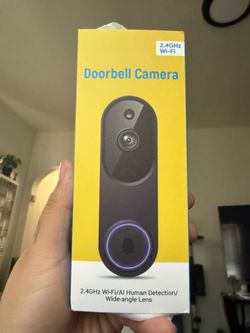 Camtro Black ￼Doorbell Camera