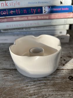 Vintage Mid Century Modern West Coast Pottery Candle Holder 