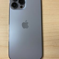 iPhone 13 Pro Max 256 Blue Unlocked Clean IMEI With Box (not original box)