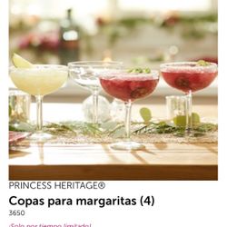 Copas Para Margaritas Set De 4