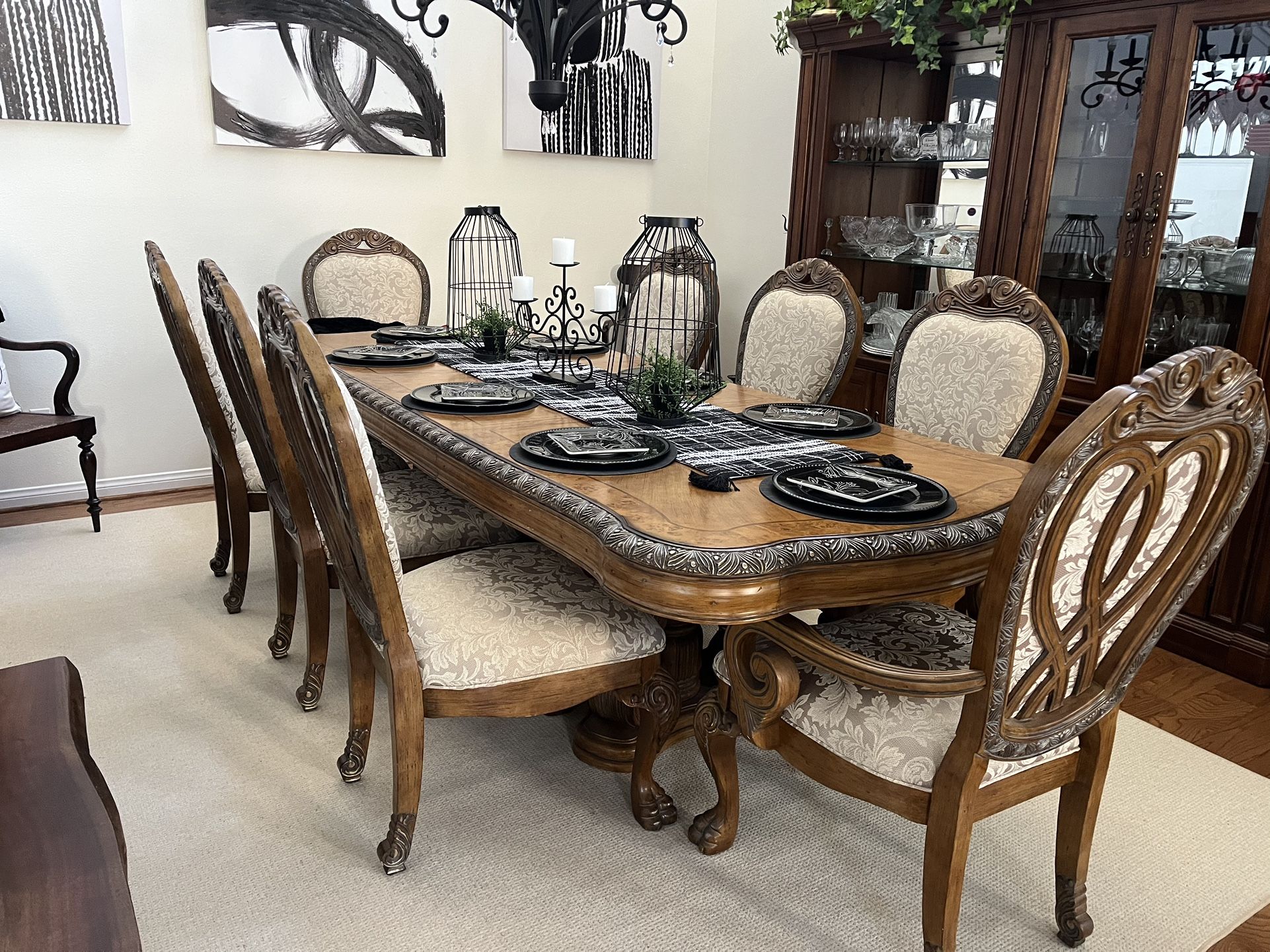 AICO Michael Amini Paradisio Dining Room Set