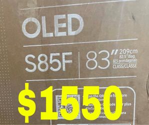 Samsung 83 OLED 144Hz 4k TV