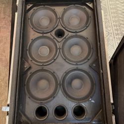 Ampeg 6x10 Bass Cab w/ Roadcase