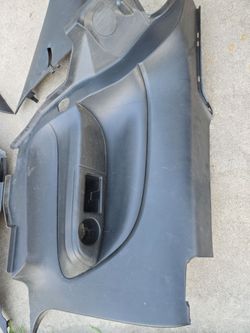 Prelude Interior rear plastics
