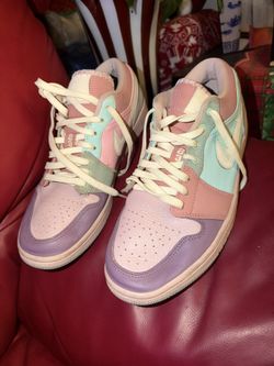Men’s Nike Jordan 1 Low  Easter Pastel Shoes 