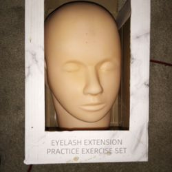 Eyelash Extension Practice Head 