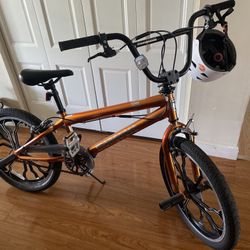 BMX Bike With Helmet 