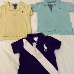 Ralph Lauren Baby Boy Short Sleeve Polo Shirt 18 Months 