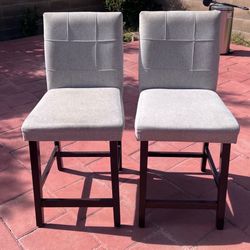 Tufted Counter Stools