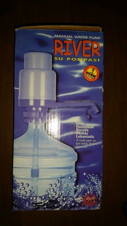 water pump To 5gl. Water Bottle.5 gallons of water plastic bottle