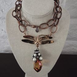 Tory Burch Dragonfly Pendant Necklace