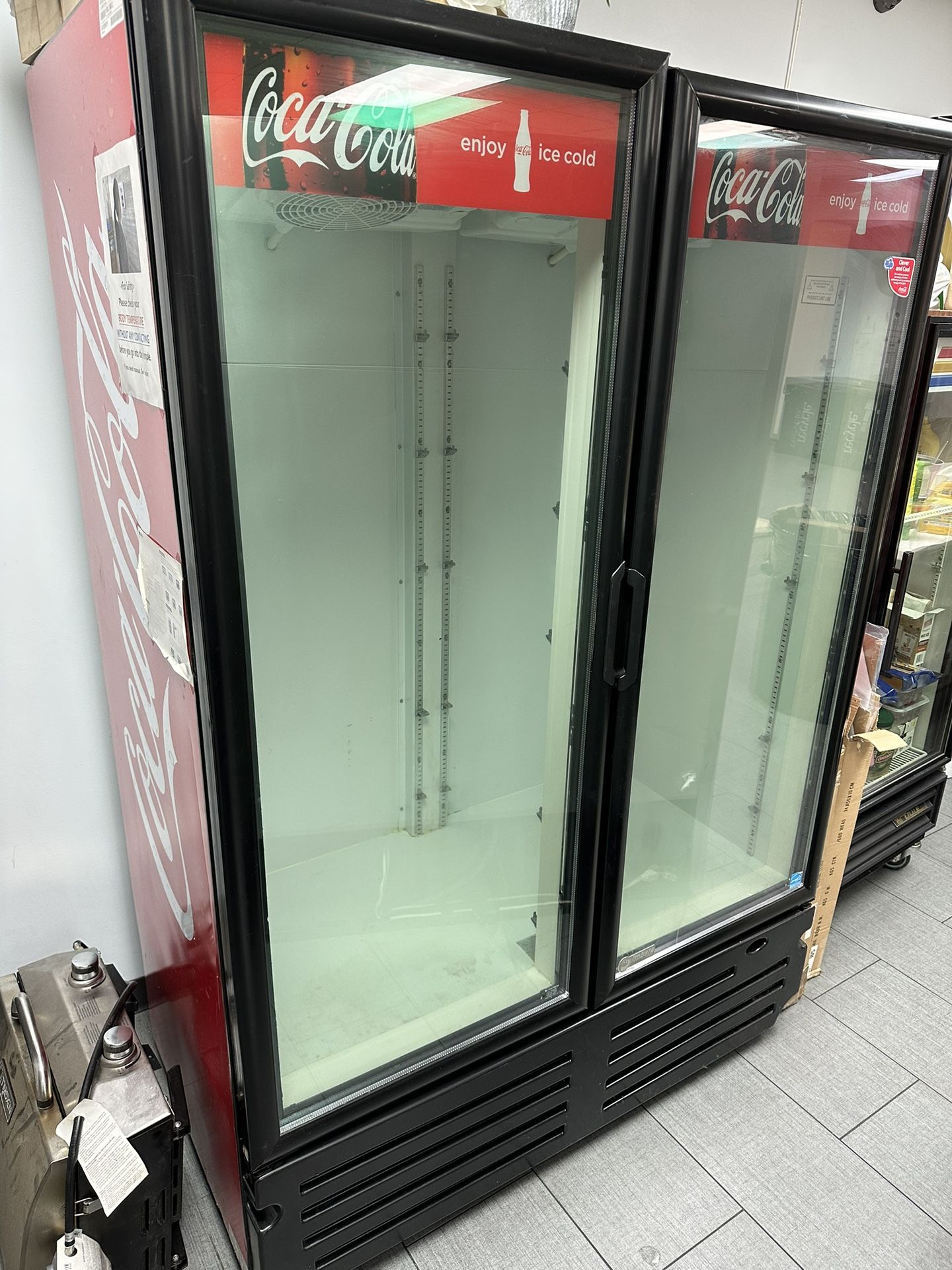 Coca Cola 2 Door Commercial Refrigerator *Needing Repair* for Sale in