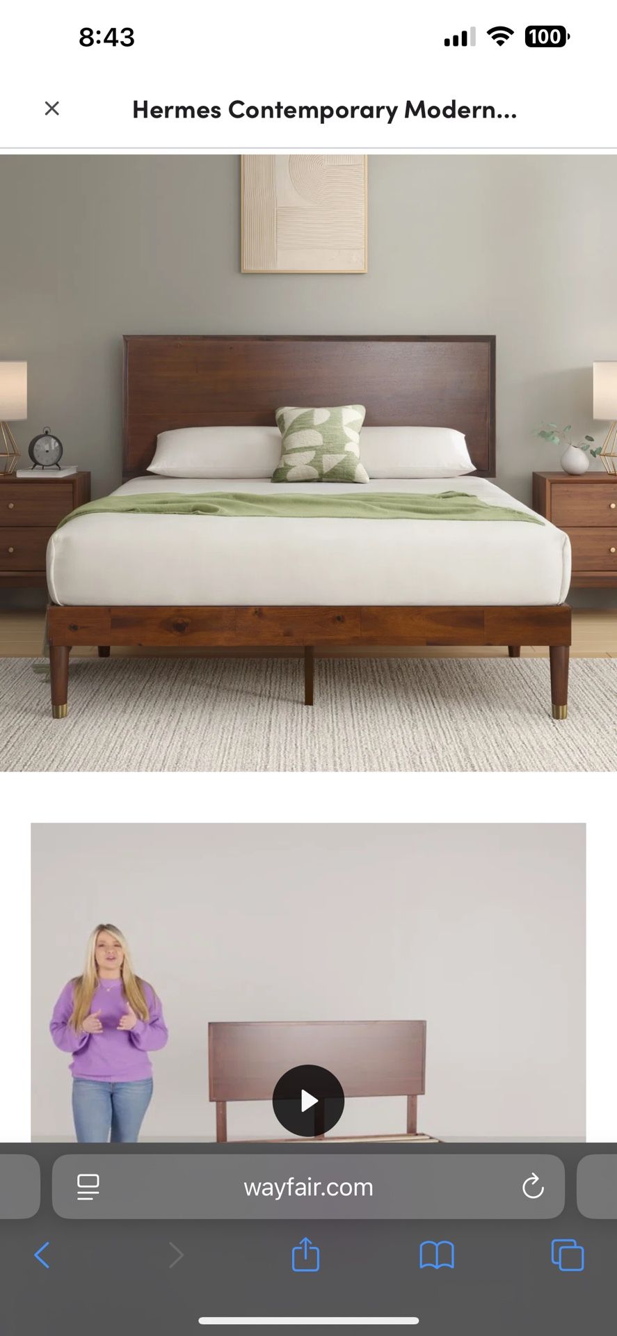 King Bed Frame