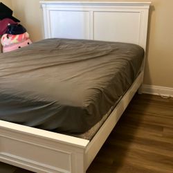 Queen Bed frame And Mattress & Box