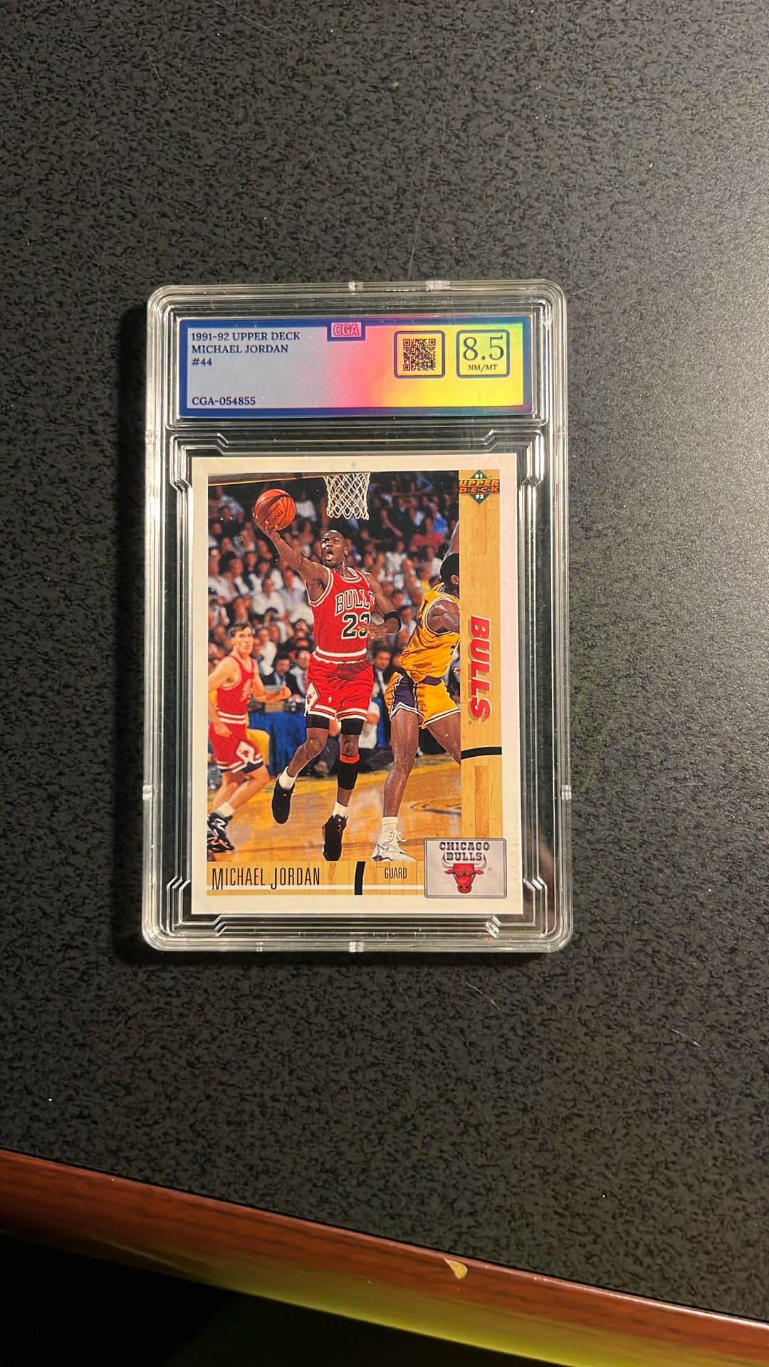 Michael Jordan 1991 Upper Deck Graded 8.5