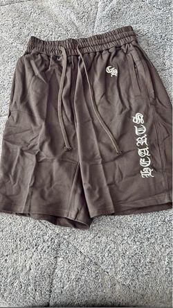 Chrome heart shorts