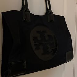 Tory Burch Ella Tote Bag in Black