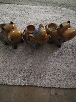 Tea light water floating decorative holders ceramic
