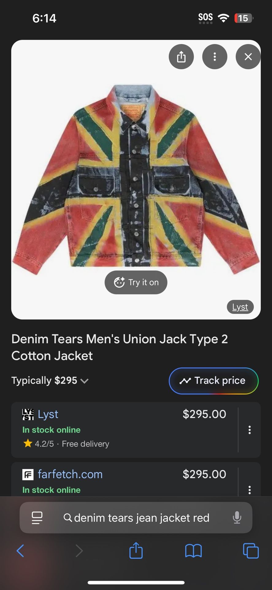 Denim Tears Jacket