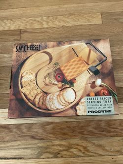 Cheese Slicer Serving Tray