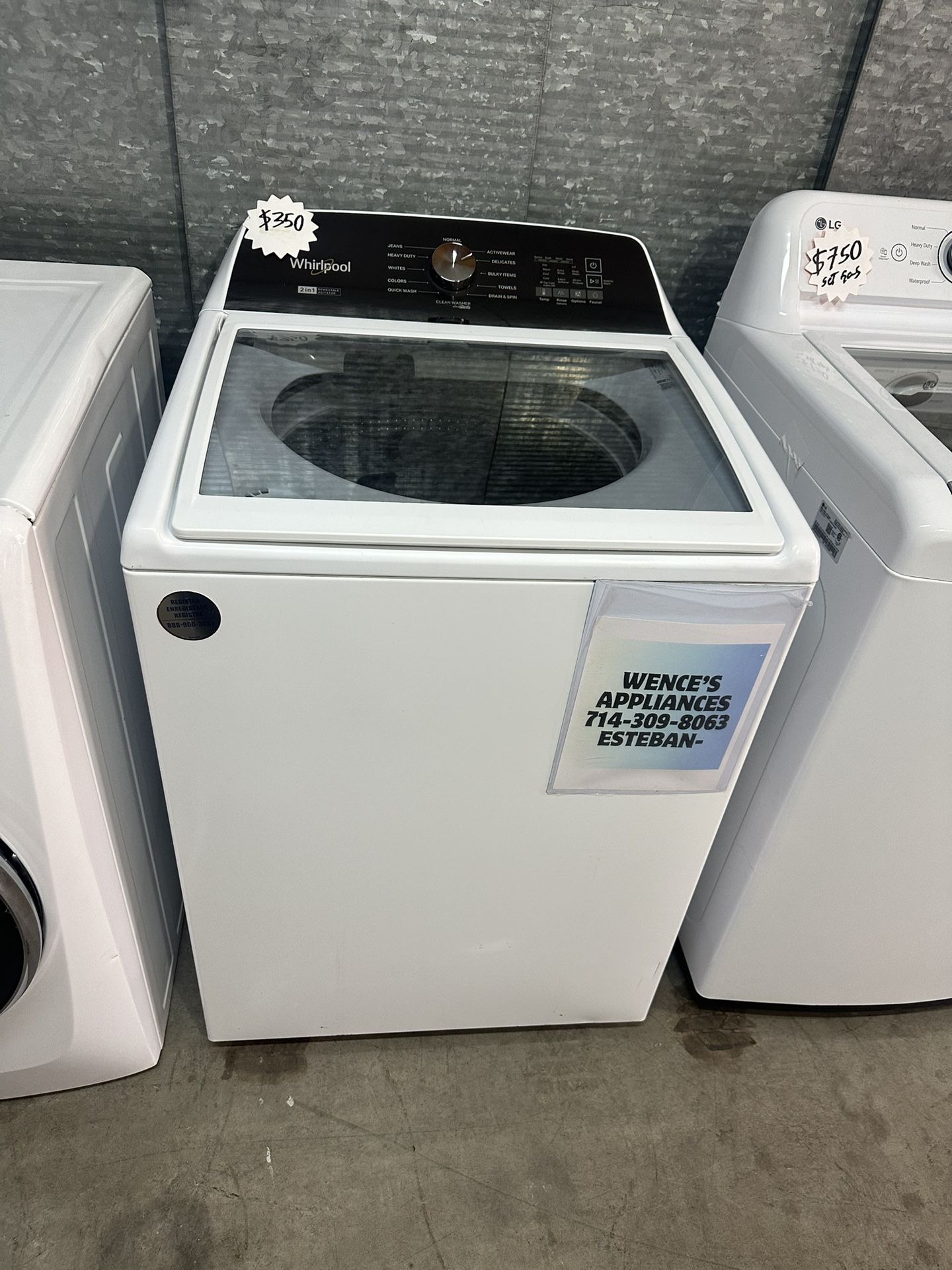 Whirlpool Washer