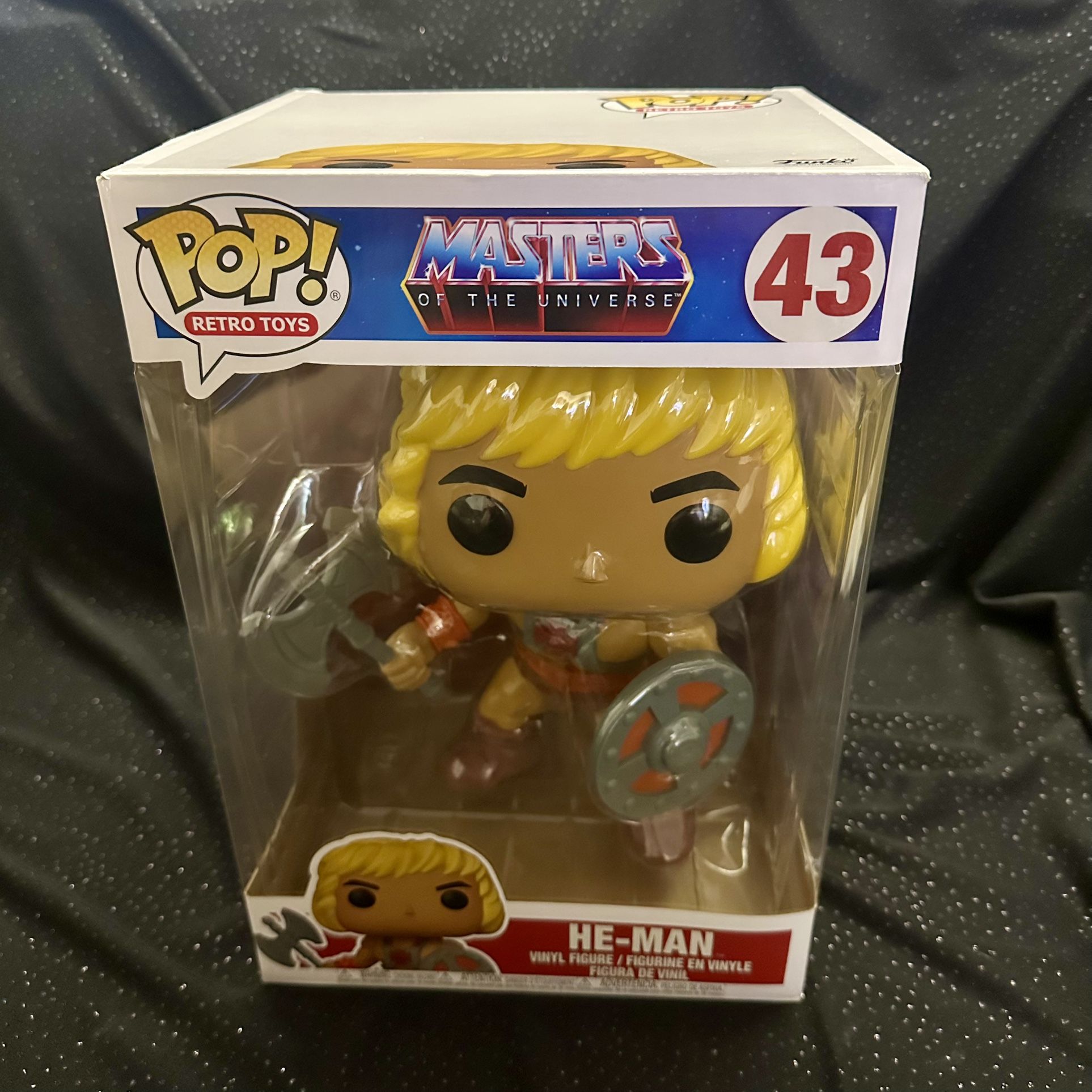 Funko Pop! | Masters of the Universe He-Man #43, 10 inch *Unopened*