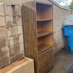 Free Old Cabinet with Drawers
