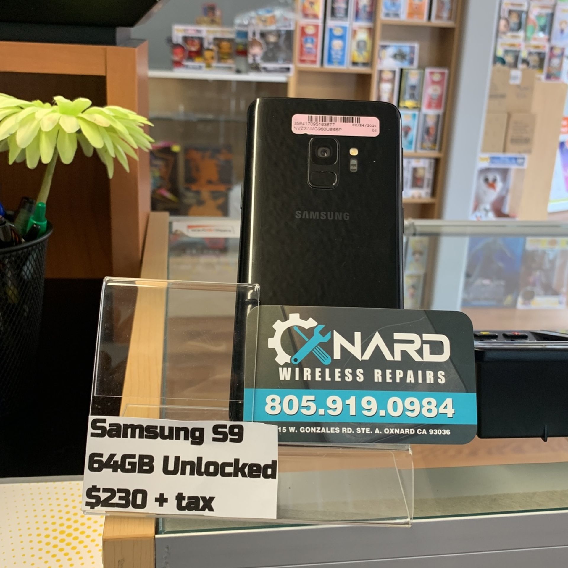 Samsung S9 . 64 GB . Unlocked . $230 + Tax