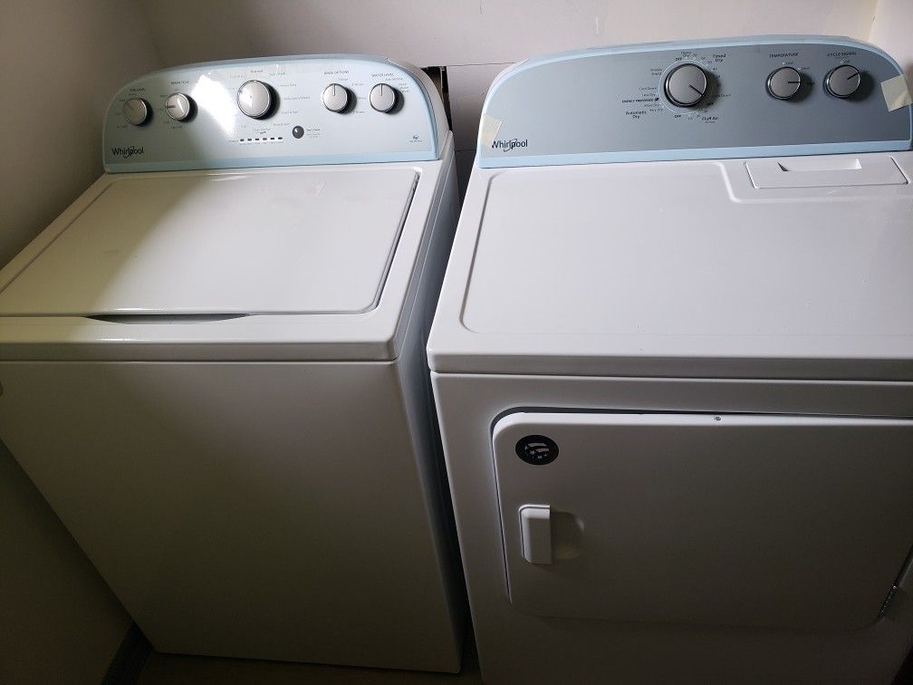 Whirlpool dry and wash brand new