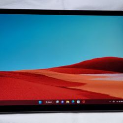 VERY NICE Black MICROSOFT SURFACE PRO X WINDOWS 11 TABLET 512GB 16GB RAM WIFI PLUS 4G CELLULAR