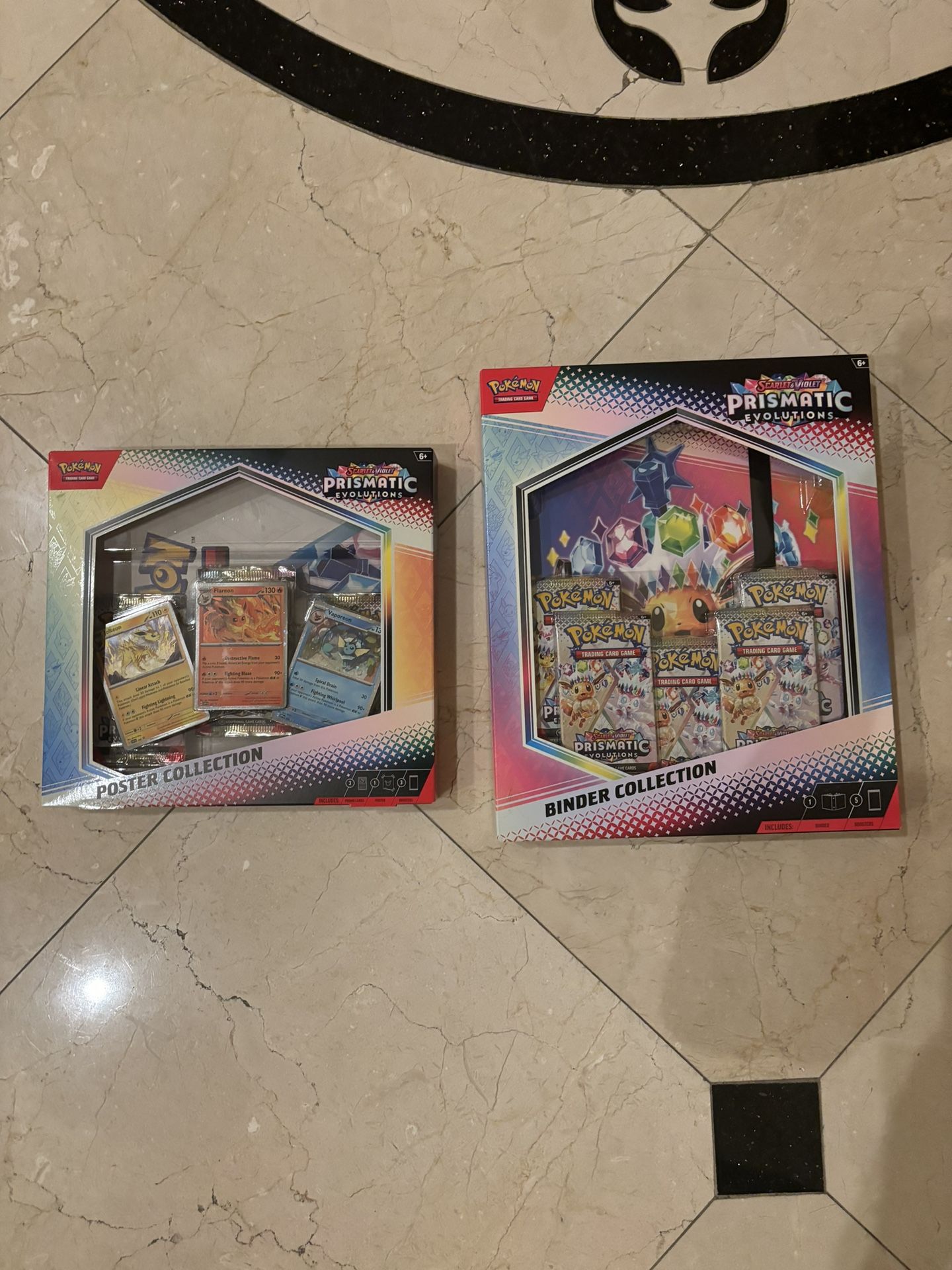 Pokemon Prismatic Poster Collection and Binder Collection