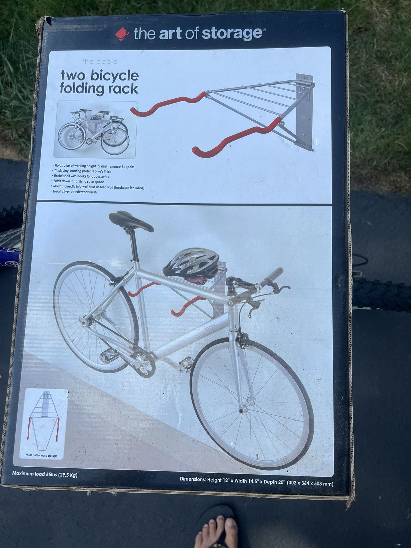 Bicycle Rack (folding) For 2 Bikes