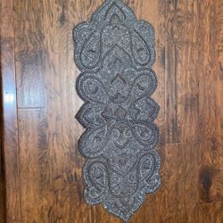 Beaded Table Runner