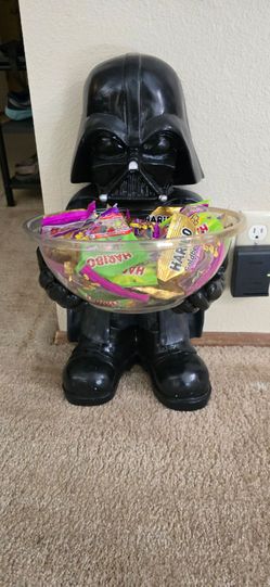 Star Wars Darth Vader Candy Bowl Holder 20" Rubies Halloween Decor