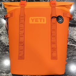 New YETI Hopper M20 Soft Backpack Cooler King Crab Orange Updated 2023 Model
