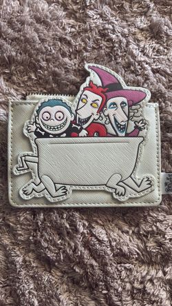 Nightmare Before Christmas Zip Coin Purse Wallet