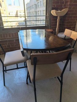 West Elm adjustable table
