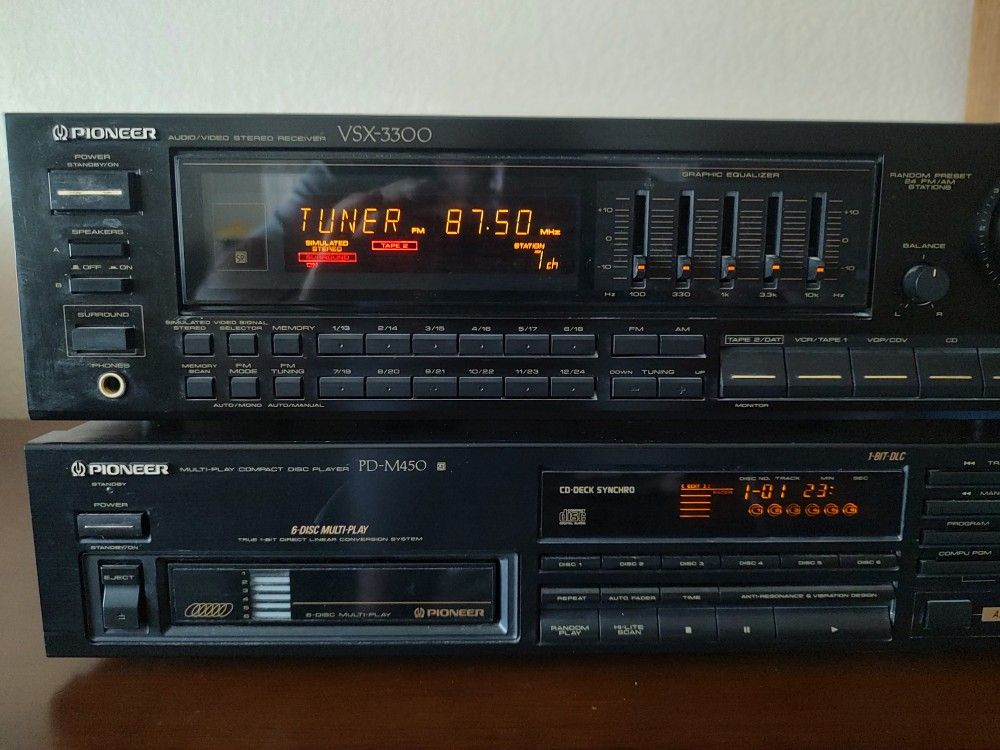 Pioneer VSX 3000 & PDM450
