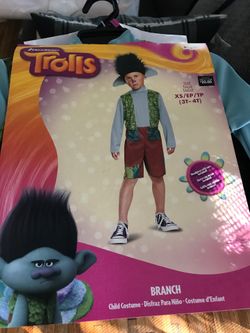 Trolls Branch costume