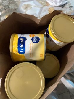 12 cans of enfamil $10 a can