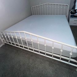 White King Bed Frame 
