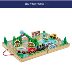 Melissa & Doug Take-Along Railroad