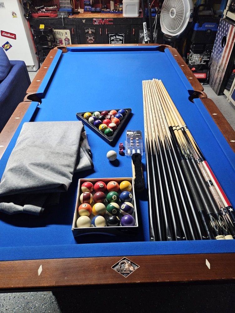 Pool Table & Supplies