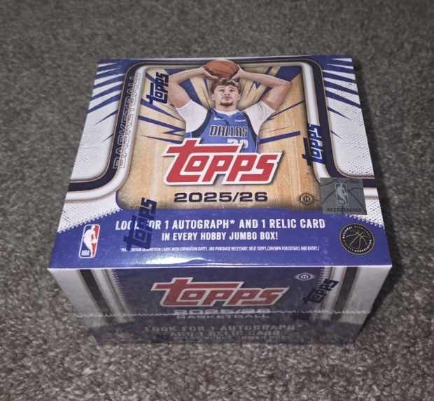 Topps NBA 2025 Jumbo Box