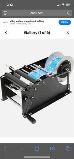 Zonesun ZS50 Manual Bottle Label Machine Round Jar Can Sticker Label Applicator