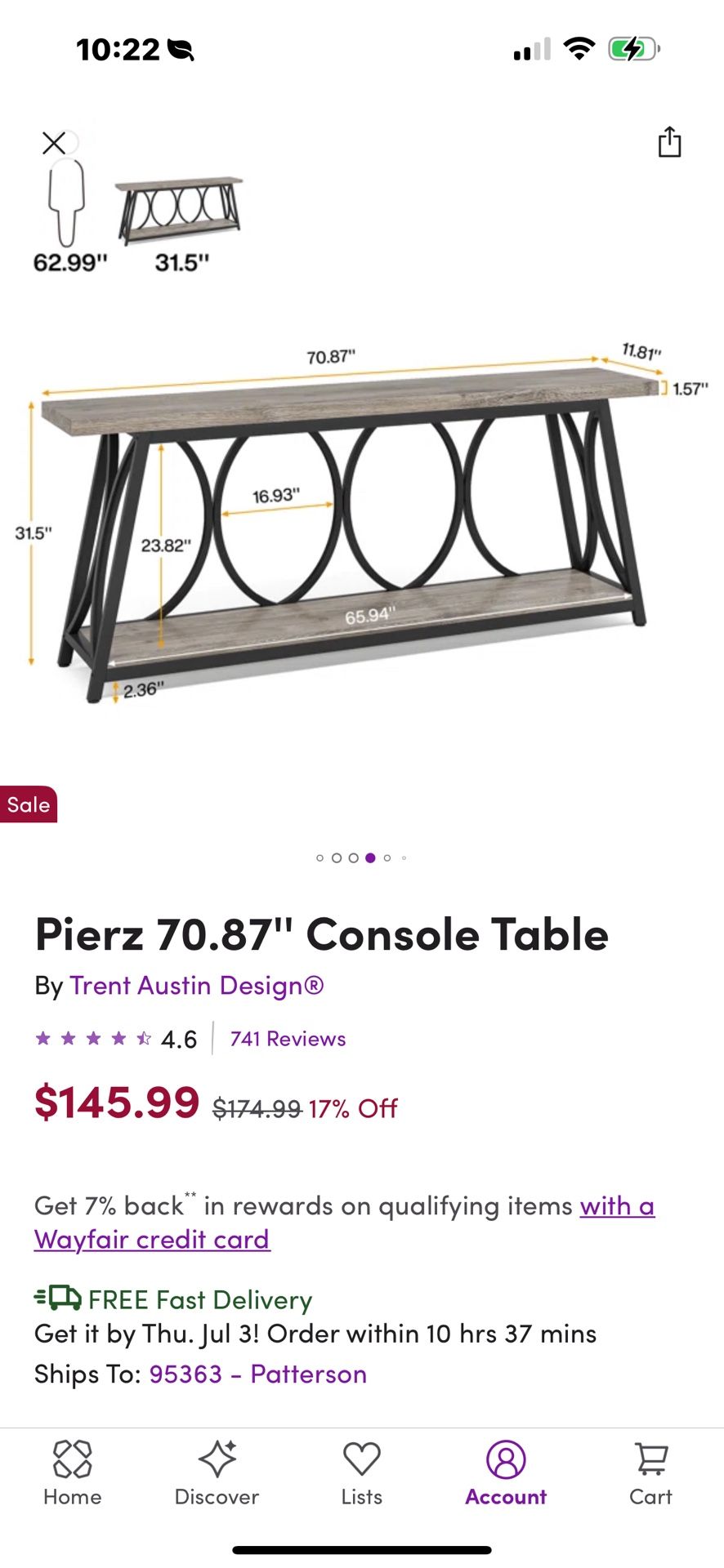 Console Table 