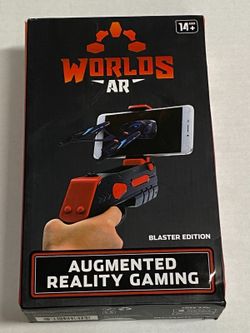 Worlds AR Blaster Edition Augmented Reality Gaming Set New